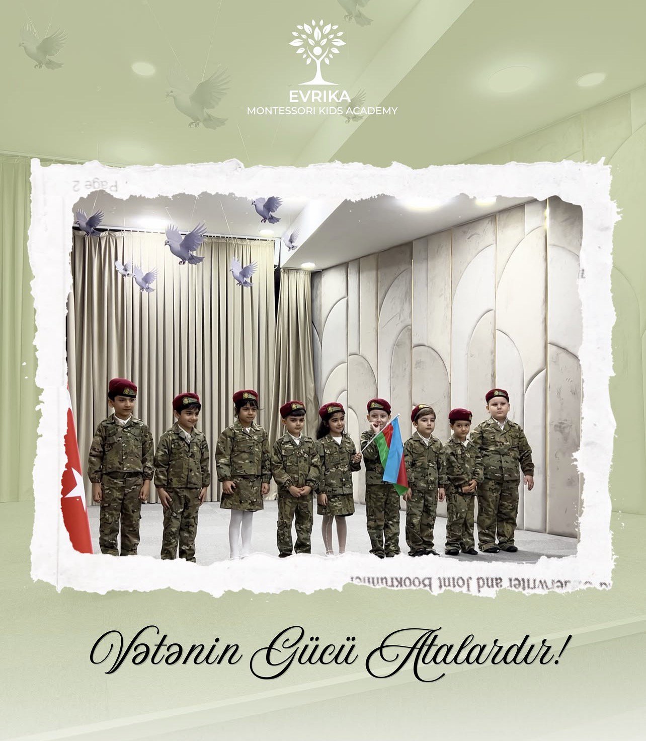Montessori Uşaq Akademiyasında 28 May – Respublika Gününə həsr olunmuş tədbir keçirildi